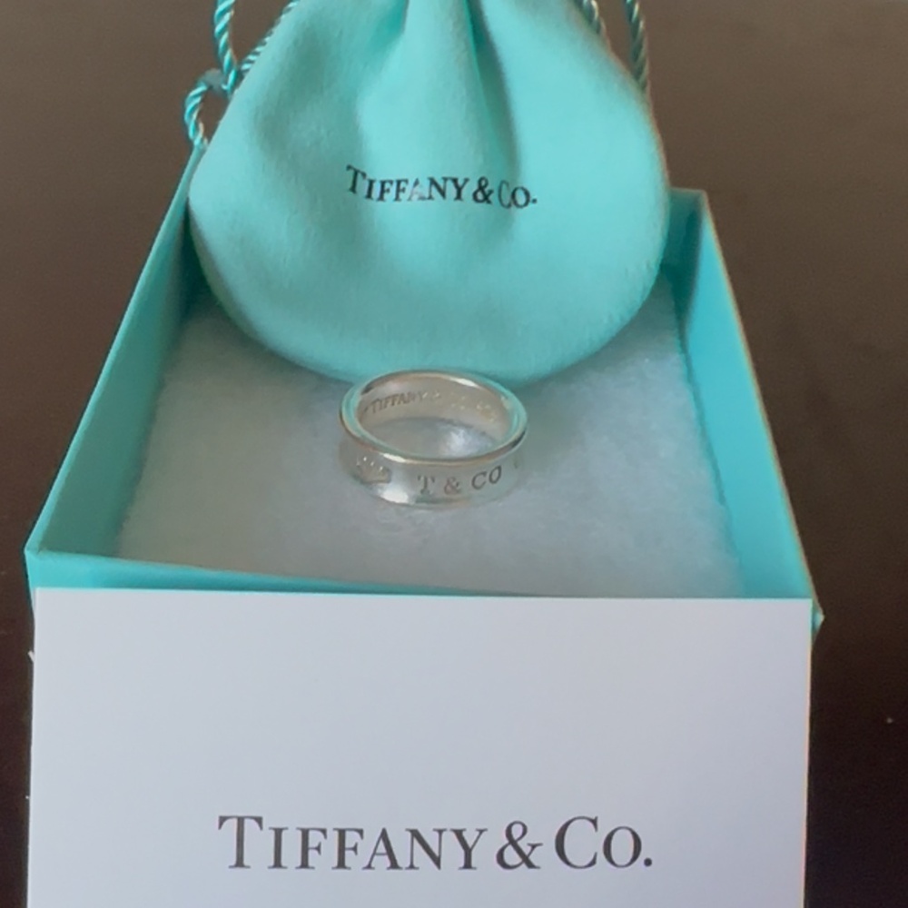 Tiffany & Co. 1837  Sterling Silver Band Ring